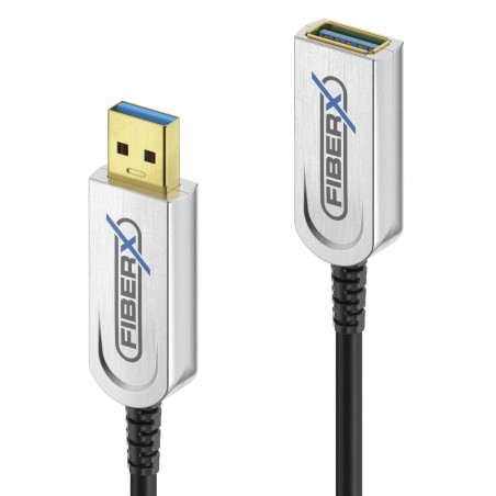 FiberX USB F, 30m USB-A han: USB-A